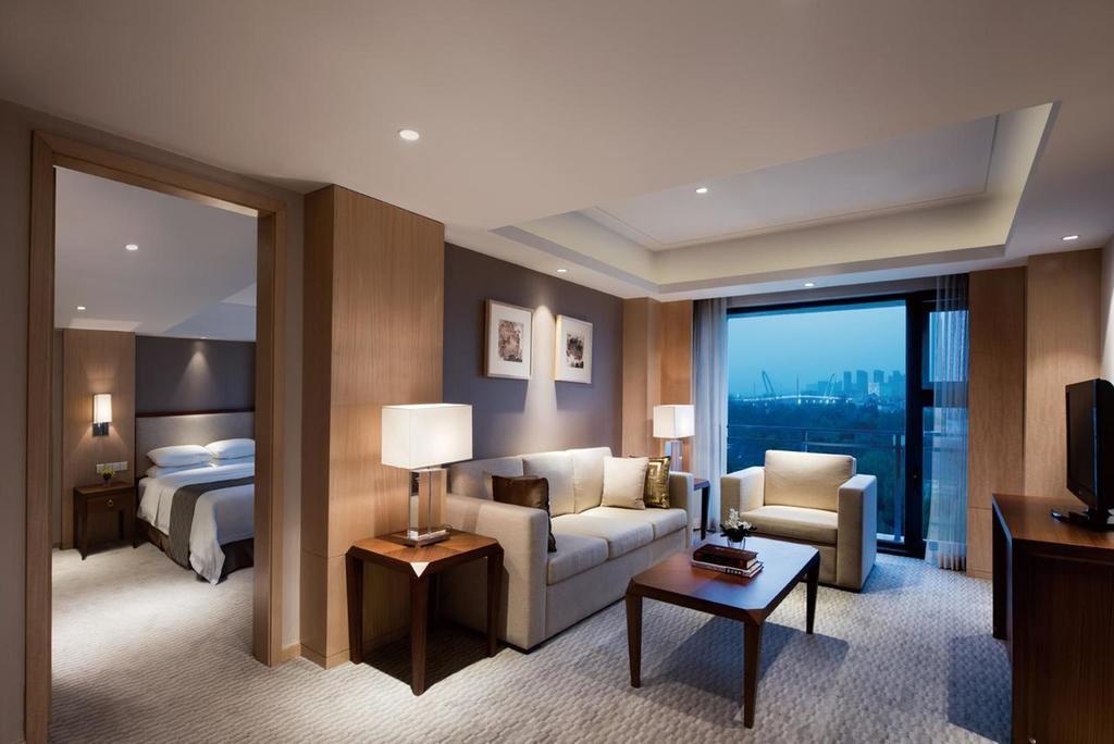 Jinling Riverside Hotel Nanjing  Exteriör bild